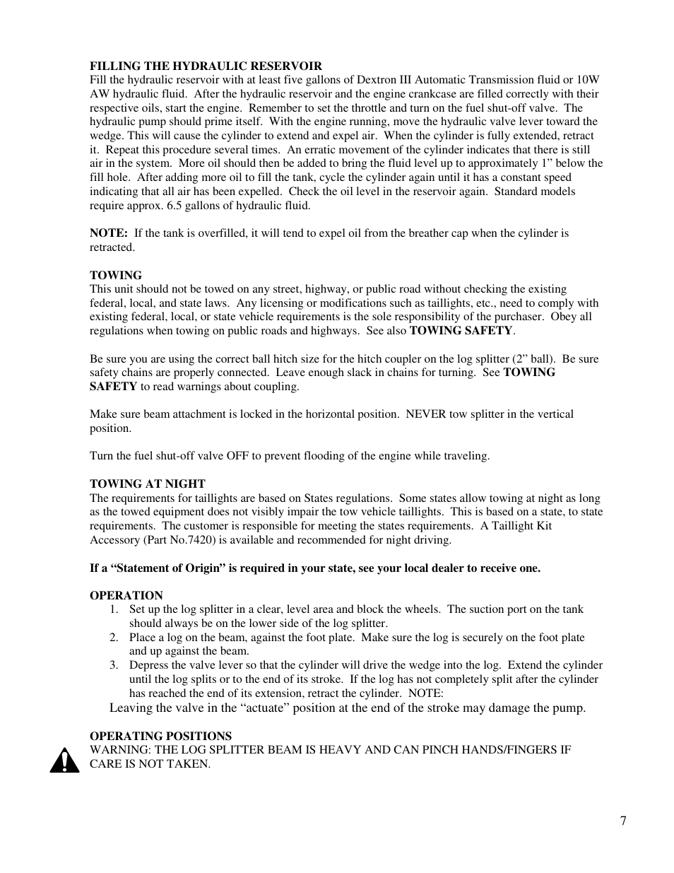 Swisher LS67526S User Manual | Page 7 / 12