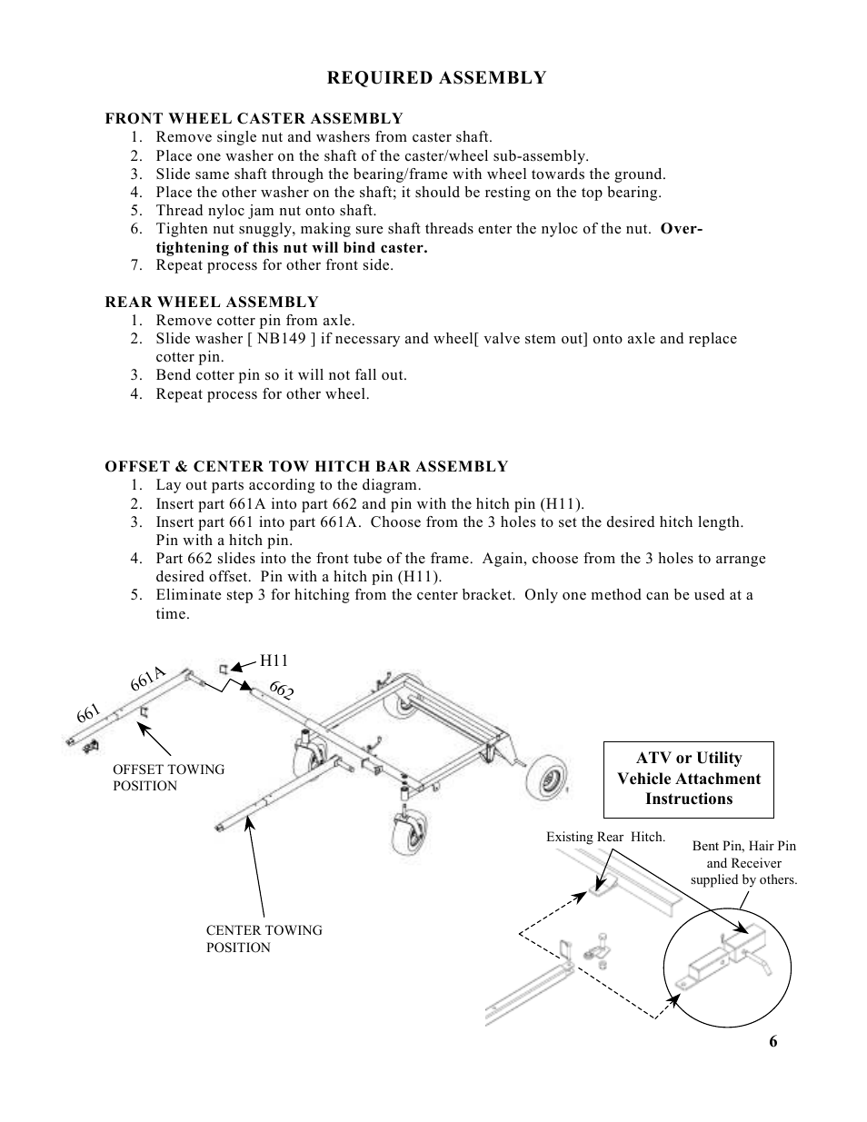 Swisher T1360T User Manual | Page 6 / 16