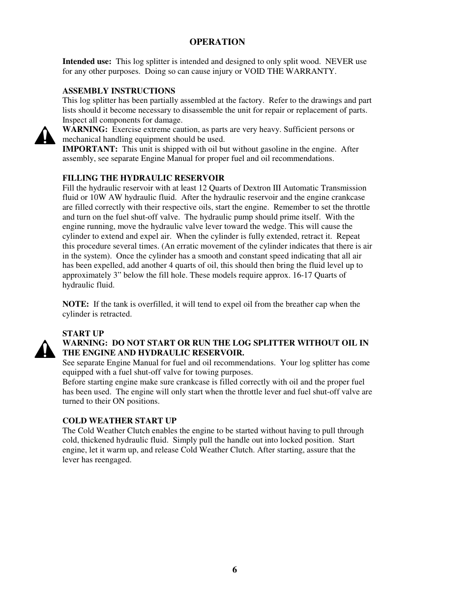 Swisher LS722 User Manual | Page 6 / 16