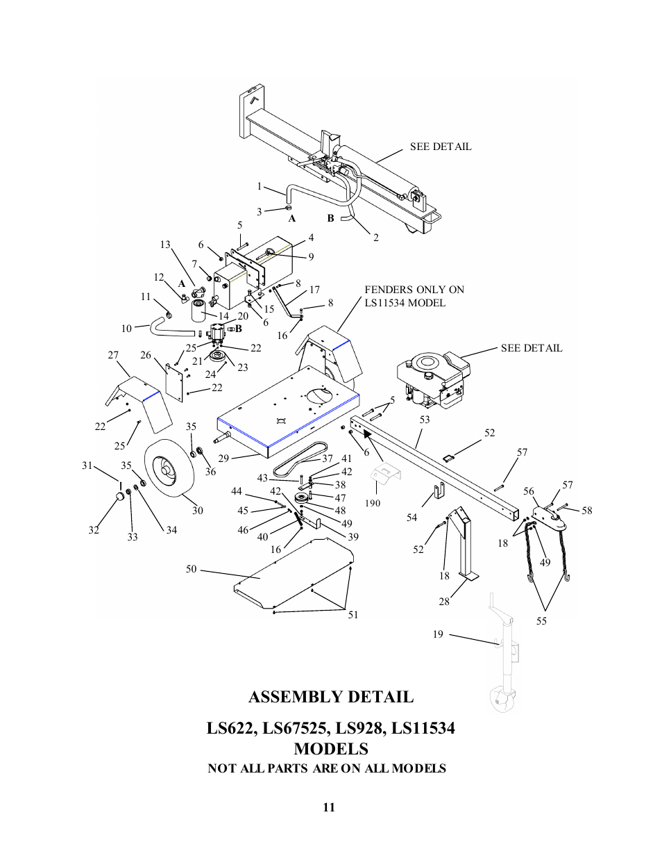 Swisher LS11534  EN User Manual | Page 11 / 24