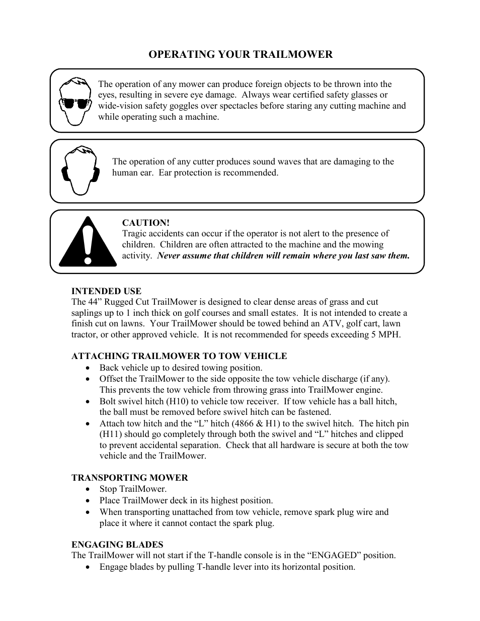Swisher RT105441 User Manual | Page 7 / 18