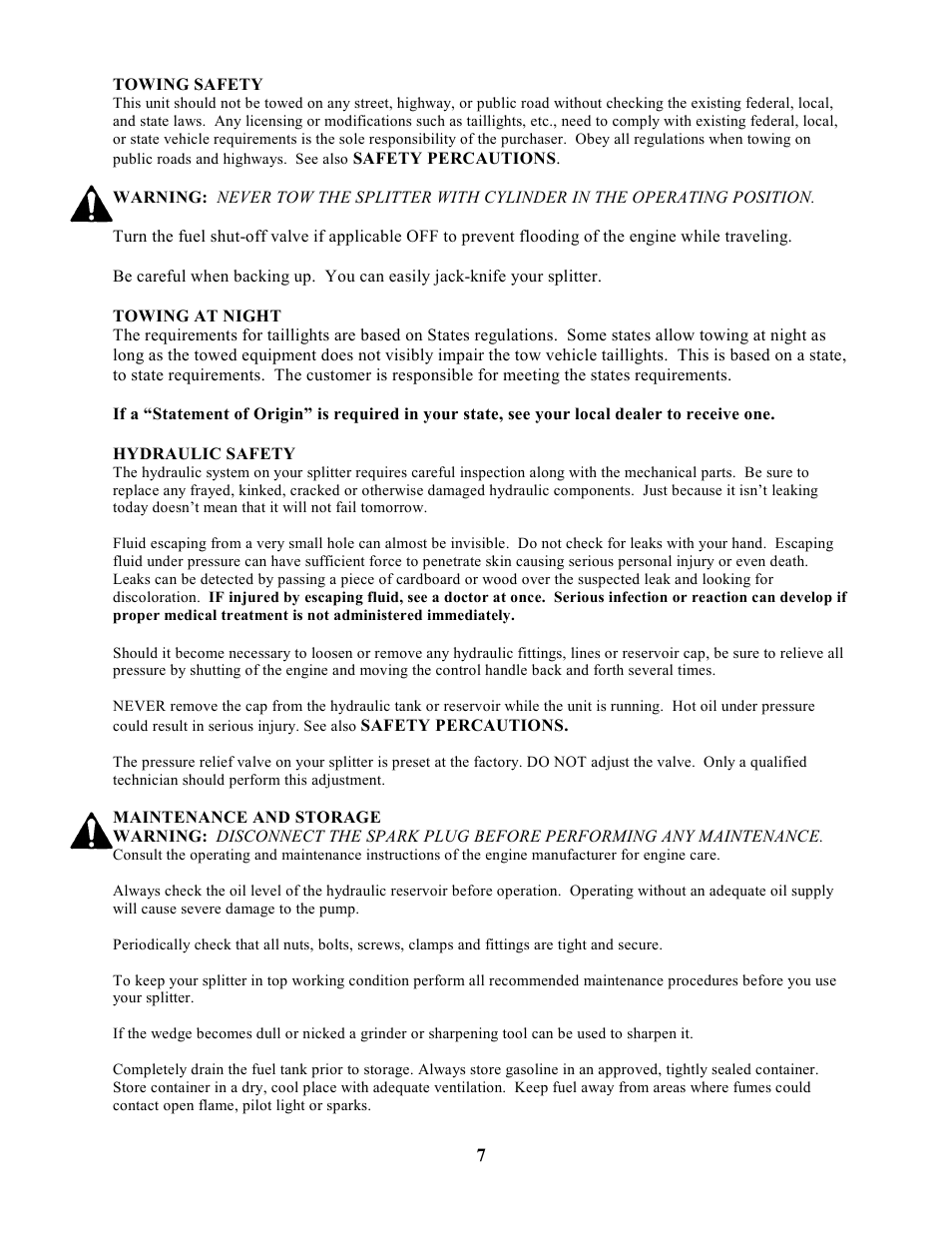 Swisher LS422X User Manual | Page 7 / 16