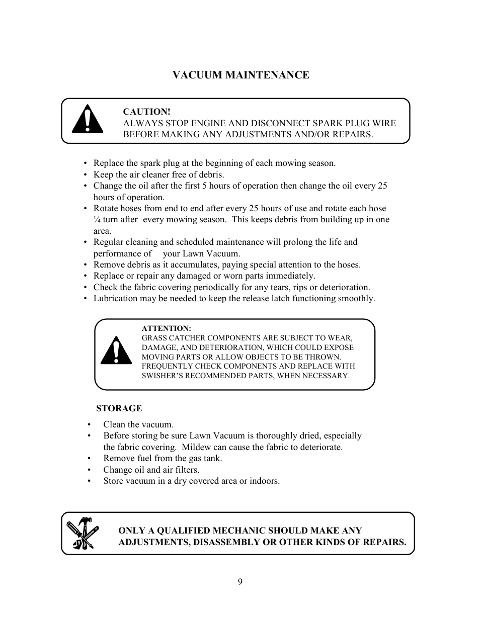 Swisher LV5537 User Manual | Page 9 / 12