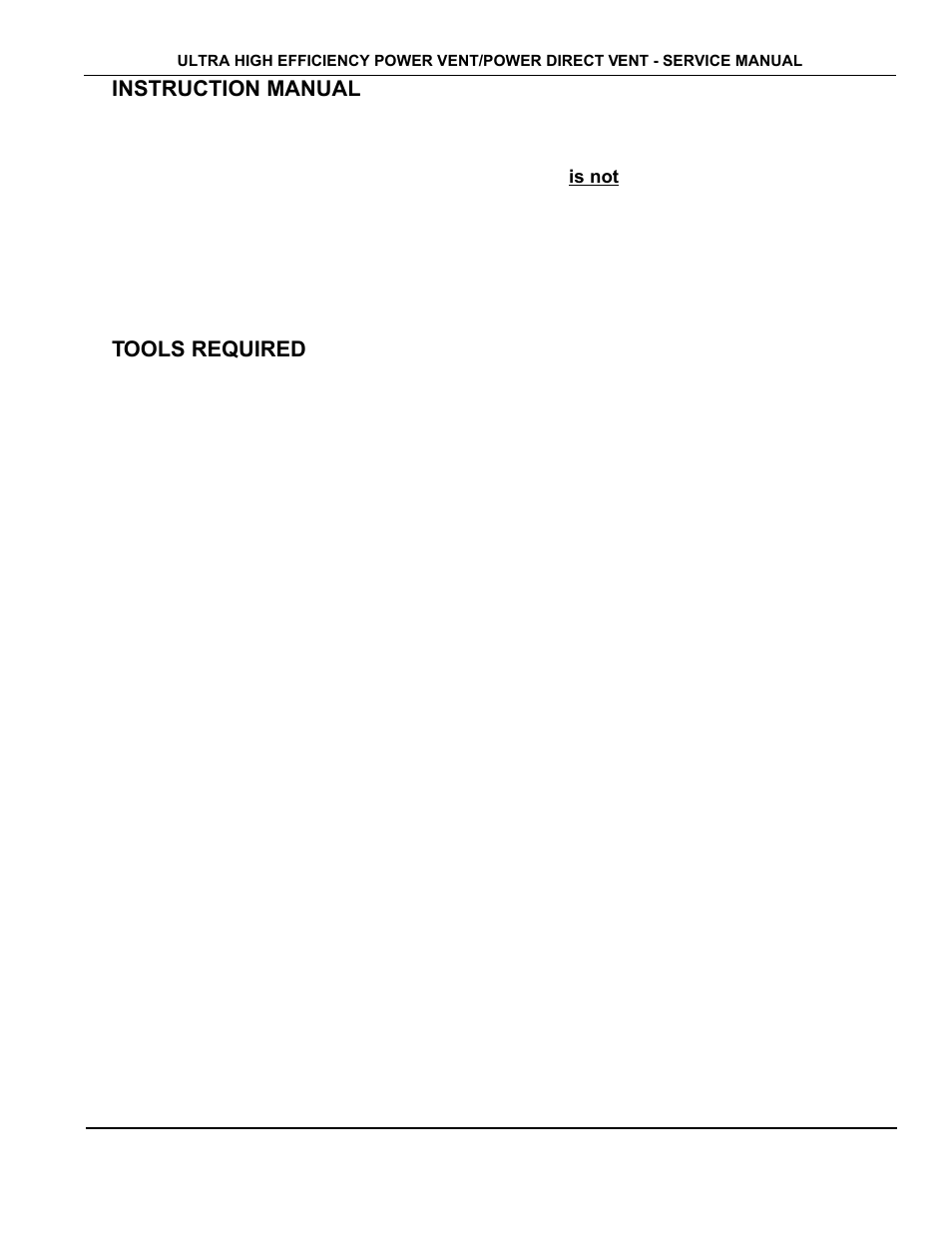 Instruction manual, Tools required | State Industries GP650YTPDT User Manual | Page 4 / 54
