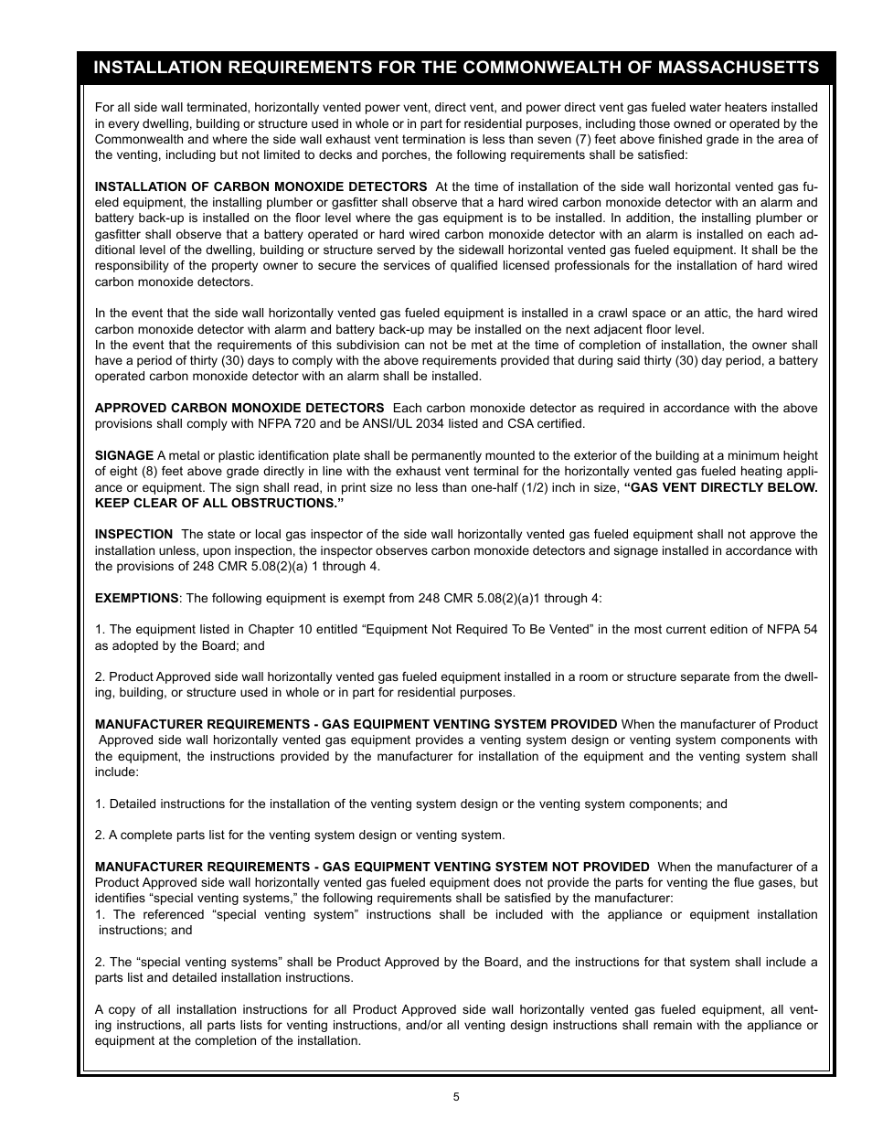 State Industries 186589-001 User Manual | Page 5 / 32