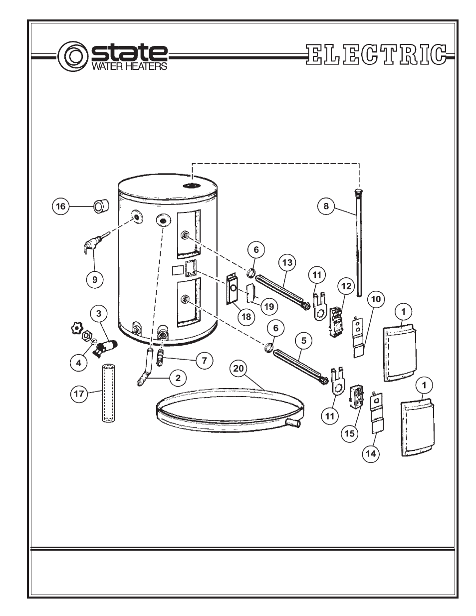 State Industries SCV 20 1HMT User Manual | 2 pages