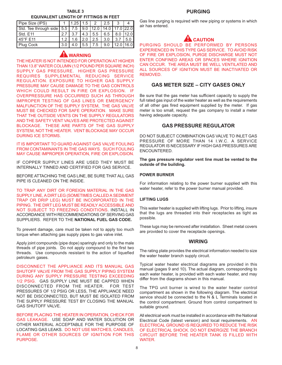 State TPG 150 140 NEA User Manual | Page 8 / 16