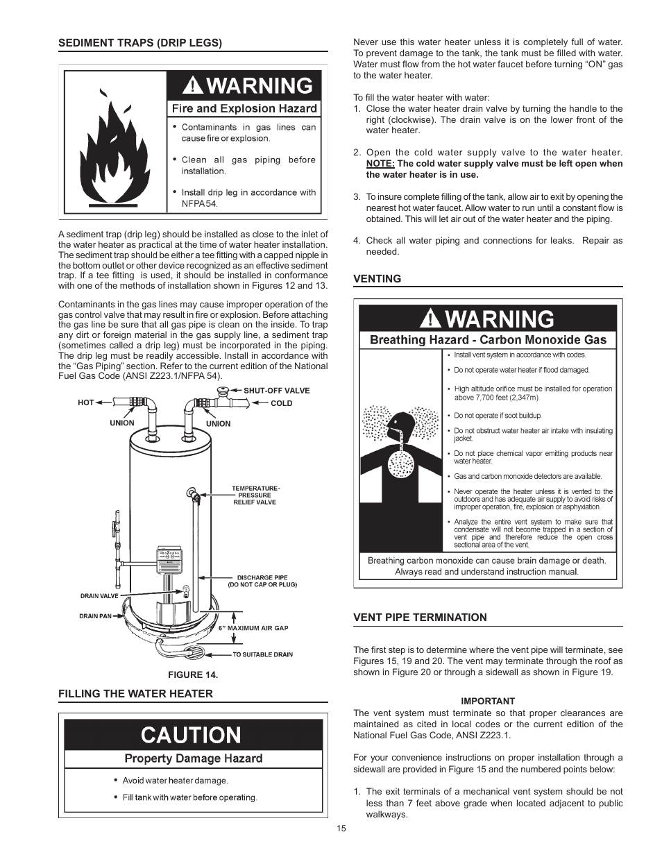 State Industries GS675YRVIT User Manual | Page 15 / 36