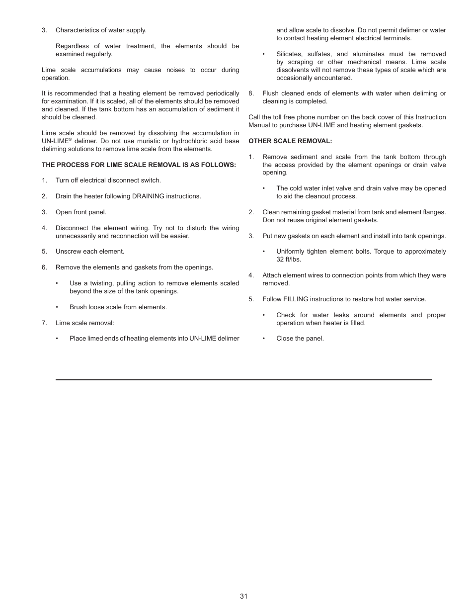State Industries ASME SSE-5 User Manual | Page 31 / 40