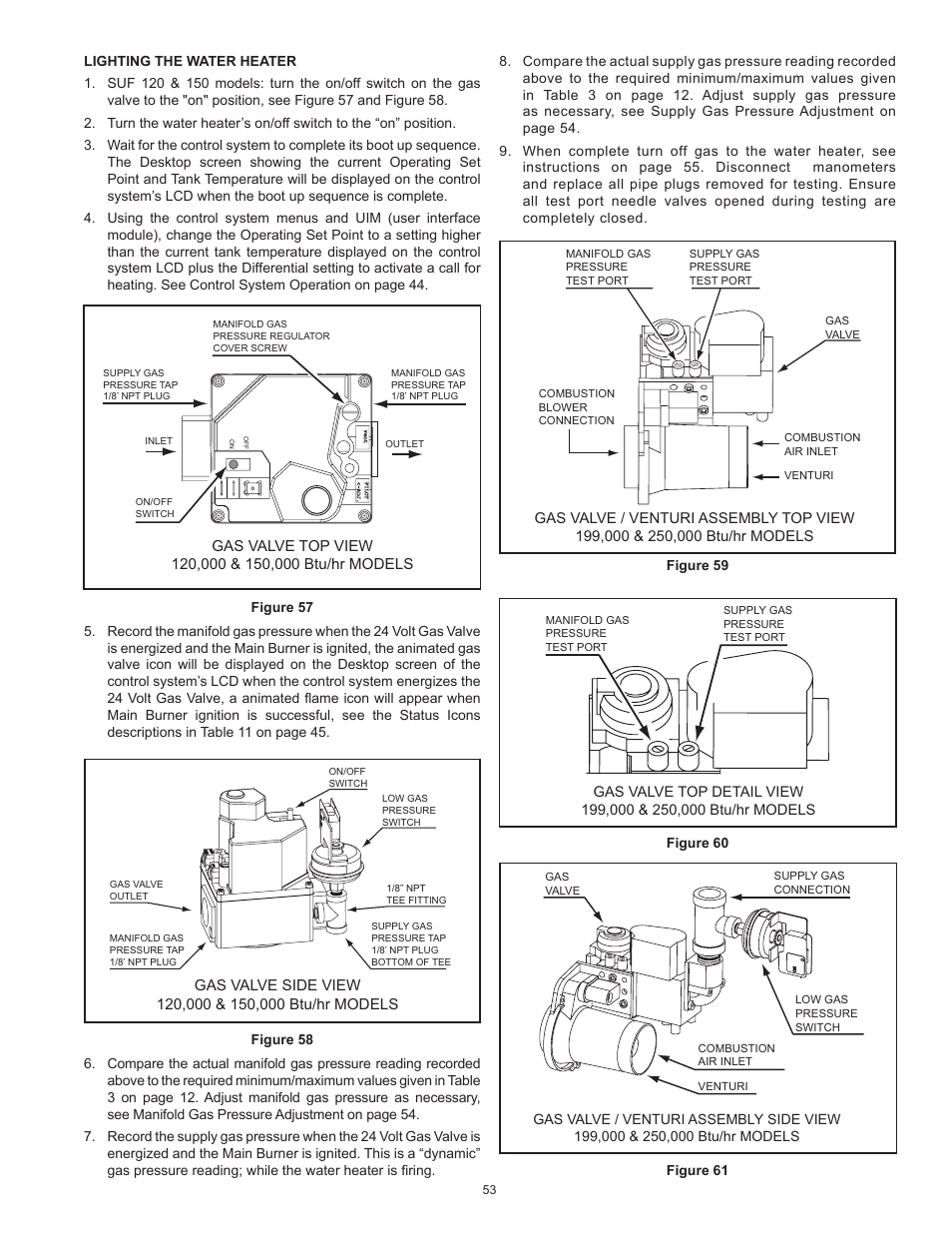See figure 57 | State Industries ULTRA FORCE 101 User Manual | Page 53 / 80
