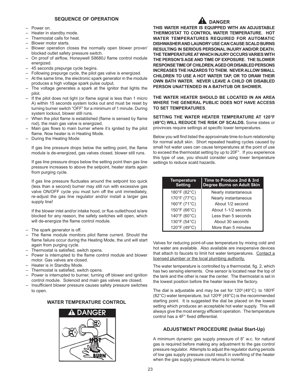 State GPG/GPV-540A User Manual | Page 23 / 37