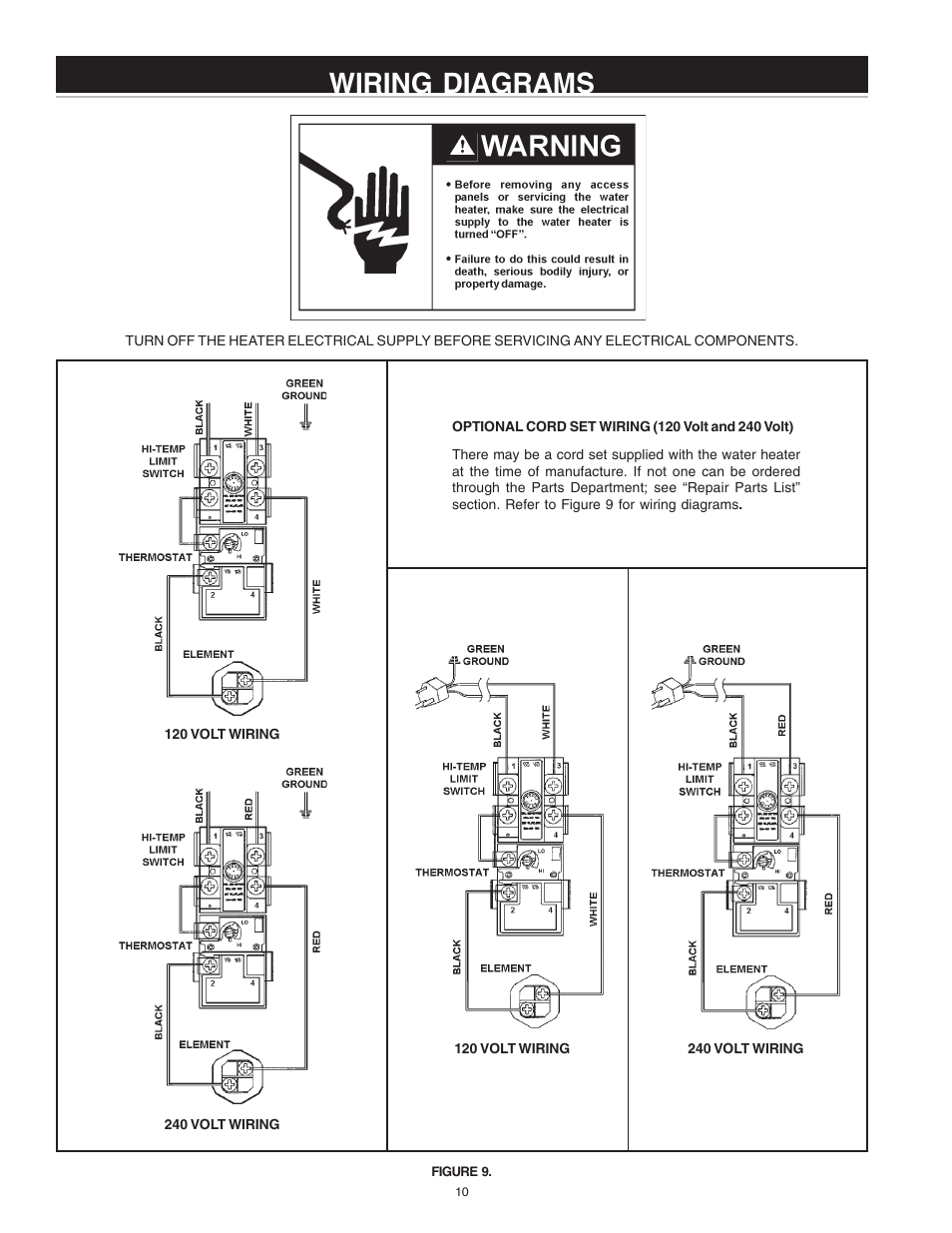 Wiring diagrams | State ES6 2 SSUS K User Manual | Page 10 / 20