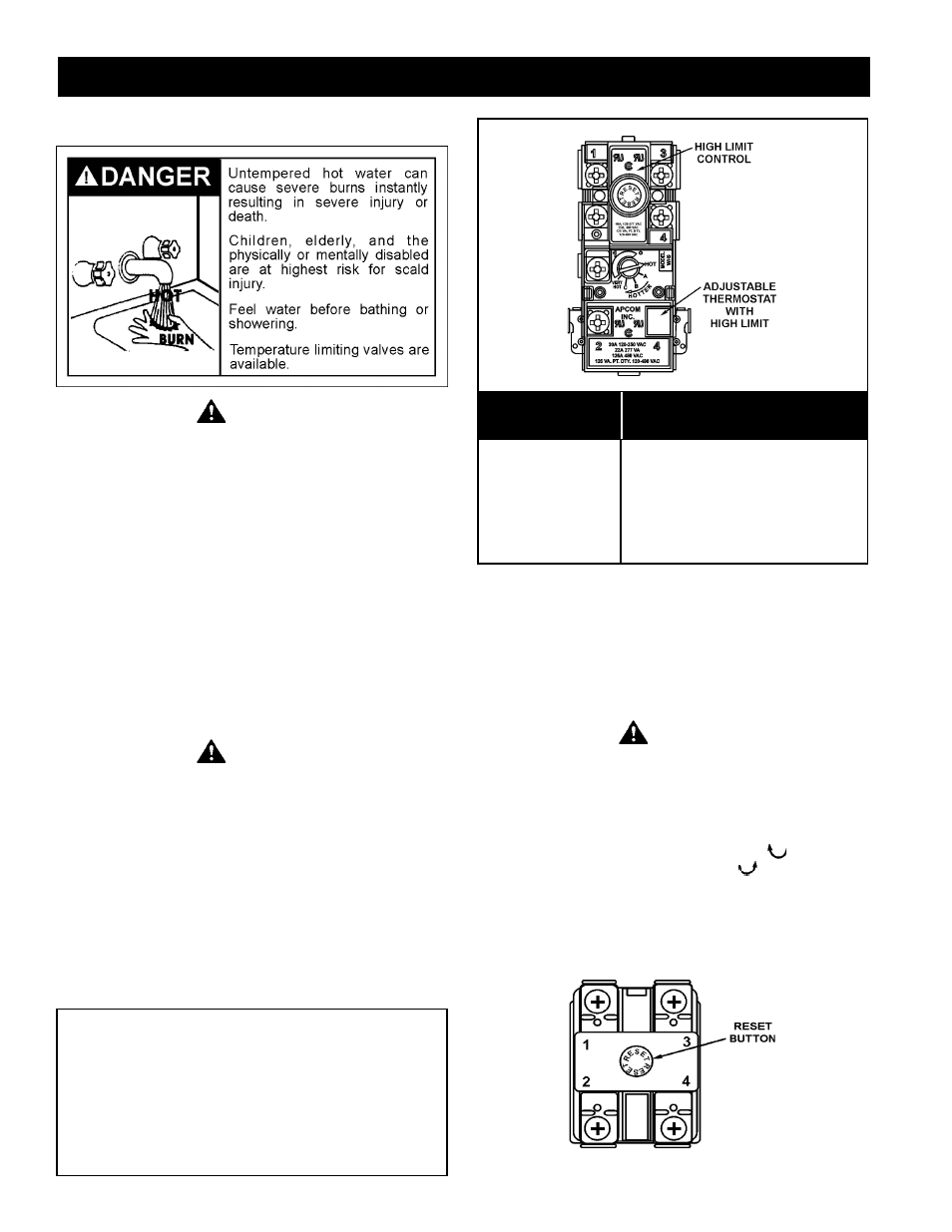 Operation, Temperature adjustment, Temperature regulation | Temperature settings | State Industries 198067-000 User Manual | Page 6 / 8