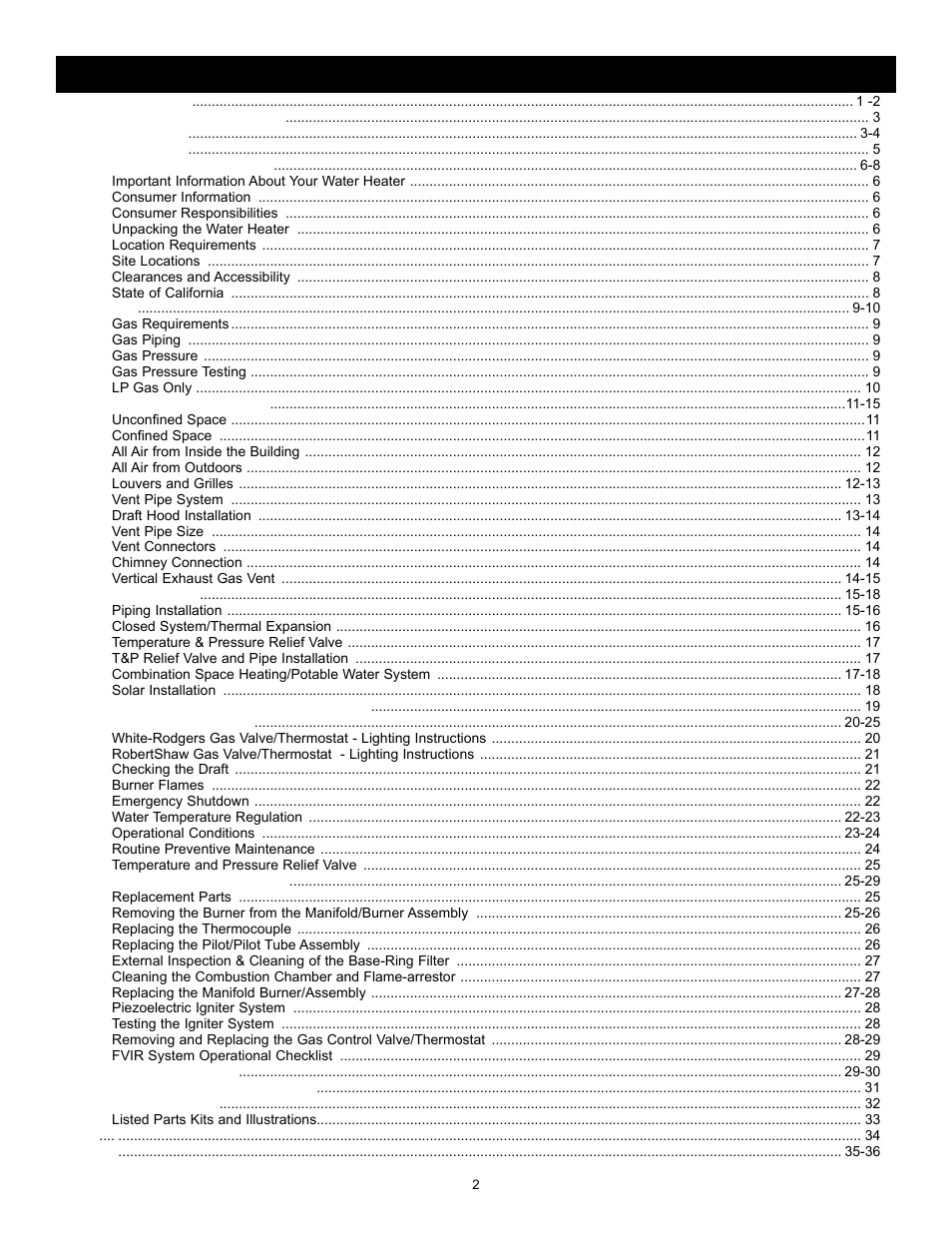 State GS6 30 YOCT User Manual | Page 2 / 36