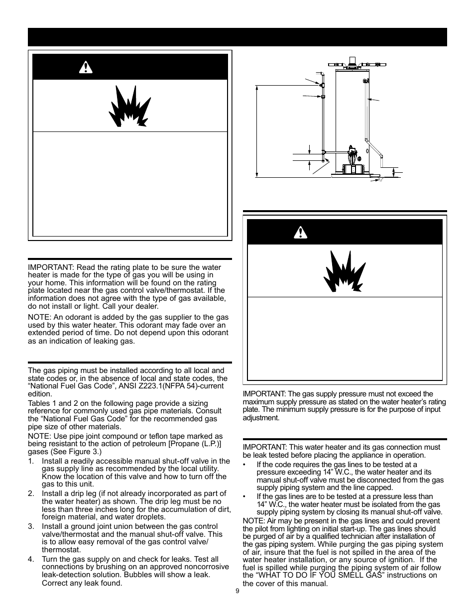 Warning | State GS6 30 YOCT User Manual | Page 9 / 36