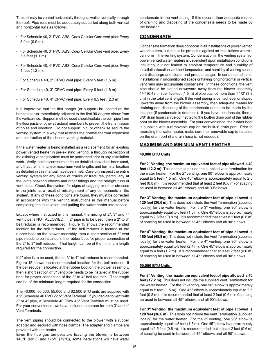 State GS6 40 YBVIT User Manual | Page 16 / 32