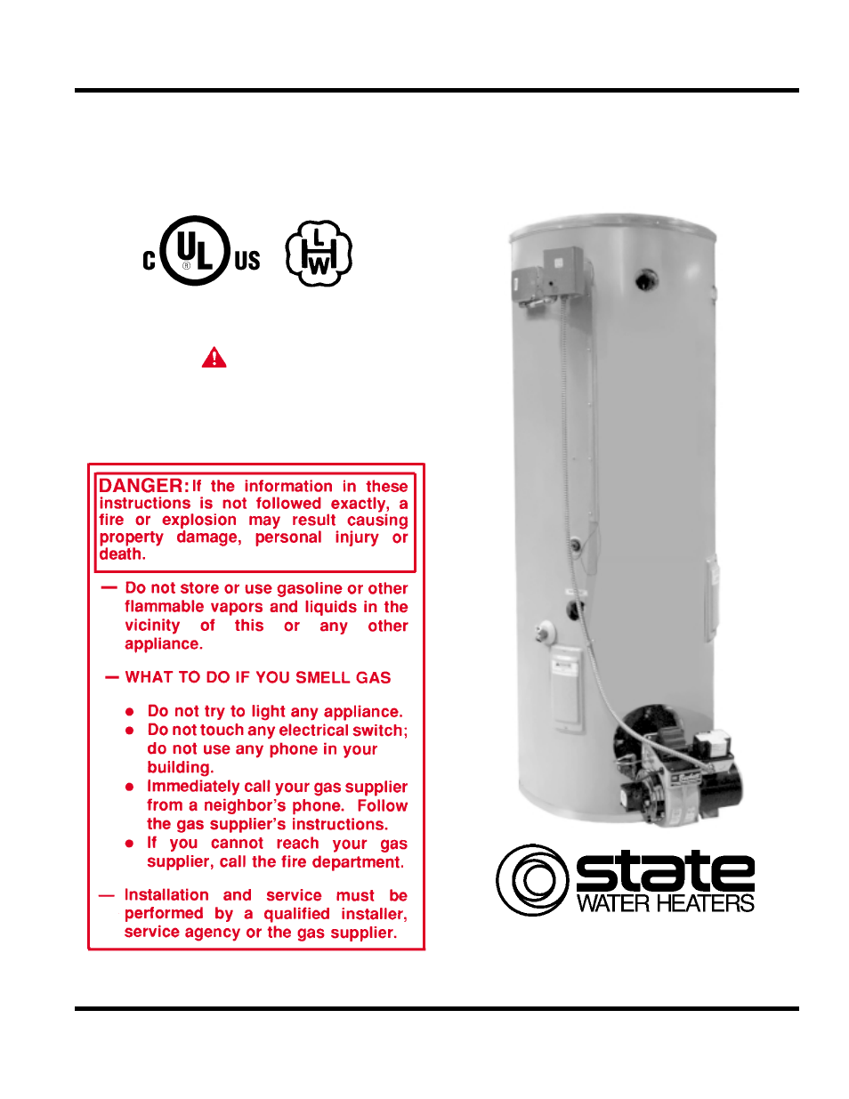 State Industries GPO 86-199 User Manual | 24 pages