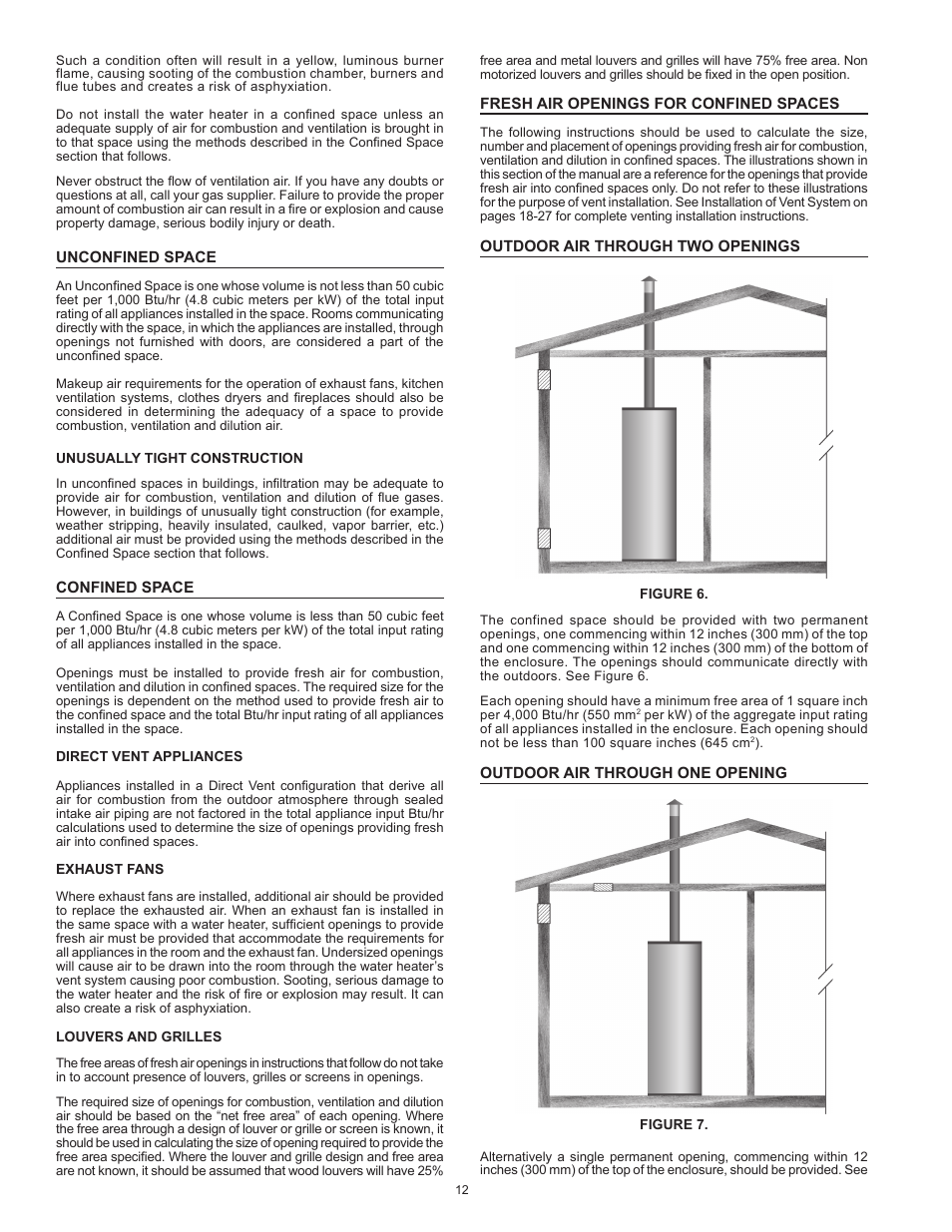 State Industries GP6 50 User Manual | Page 12 / 40