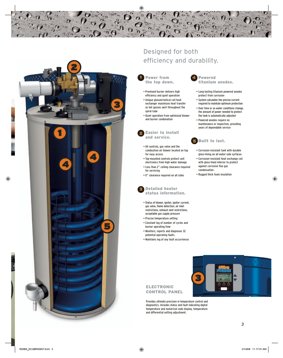 Designed for both efficiency and durability | State Industries SUF 60 120NE User Manual | Page 3 / 4