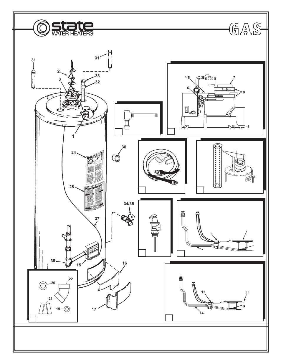 State Industries PR6 40/50 XCVIT User Manual | 4 pages