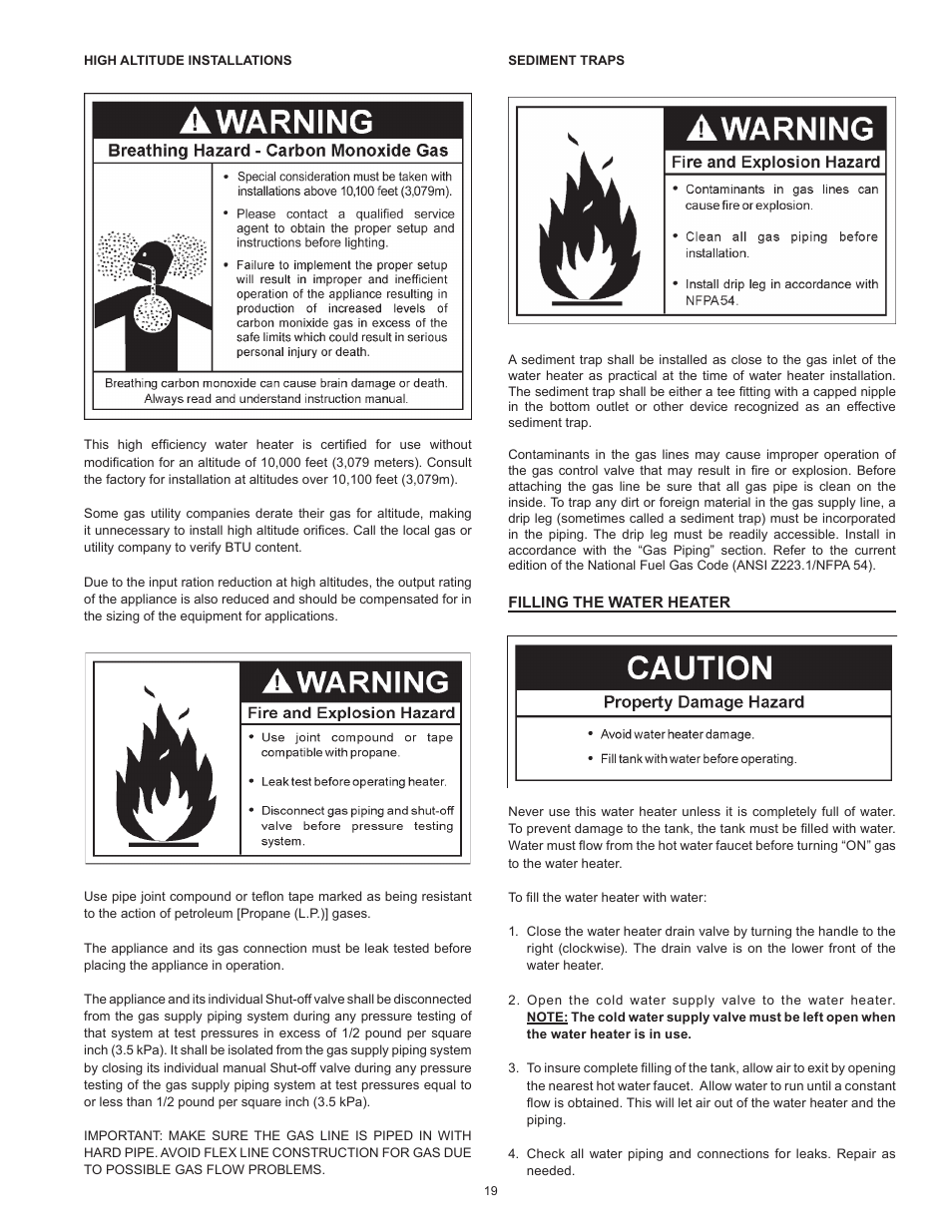 State Industries Premier Power Vent DV Series GP6 50 HTPDT 121 Series User Manual | Page 19 / 60