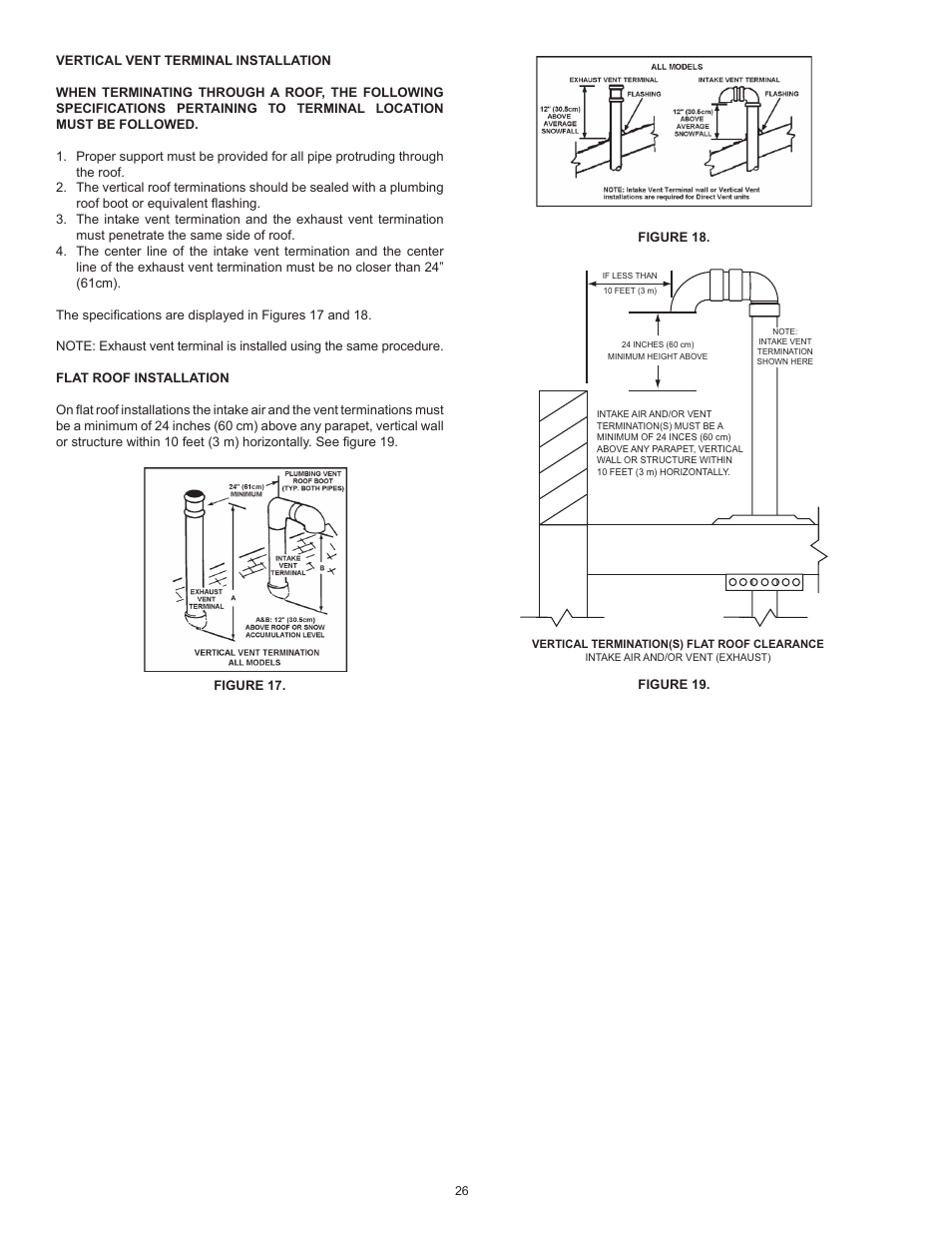 State Industries Premier Power Vent DV Series GP6 50 HTPDT 121 Series User Manual | Page 26 / 60