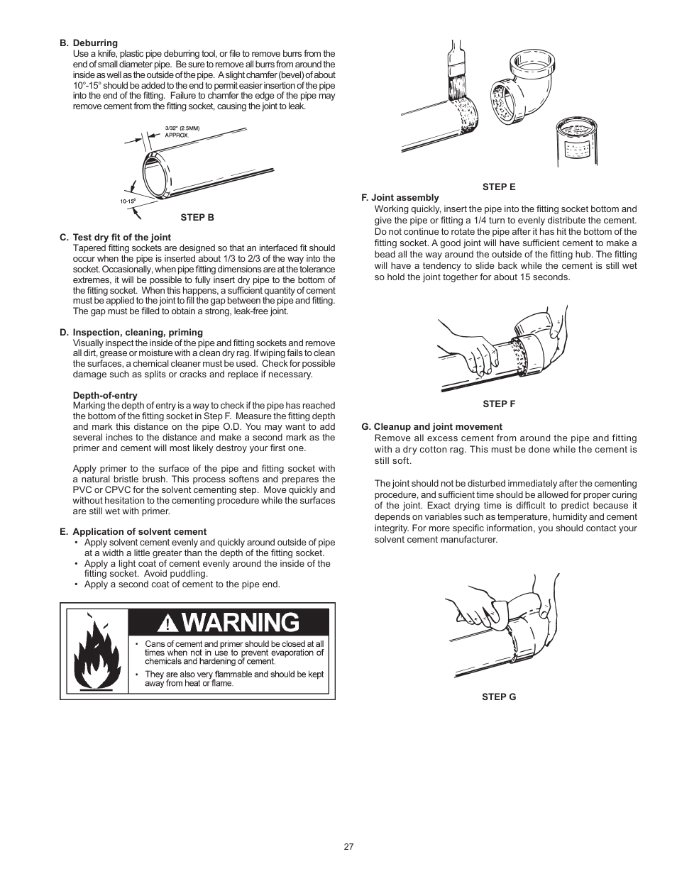 State Industries 197425-004 User Manual | Page 27 / 40
