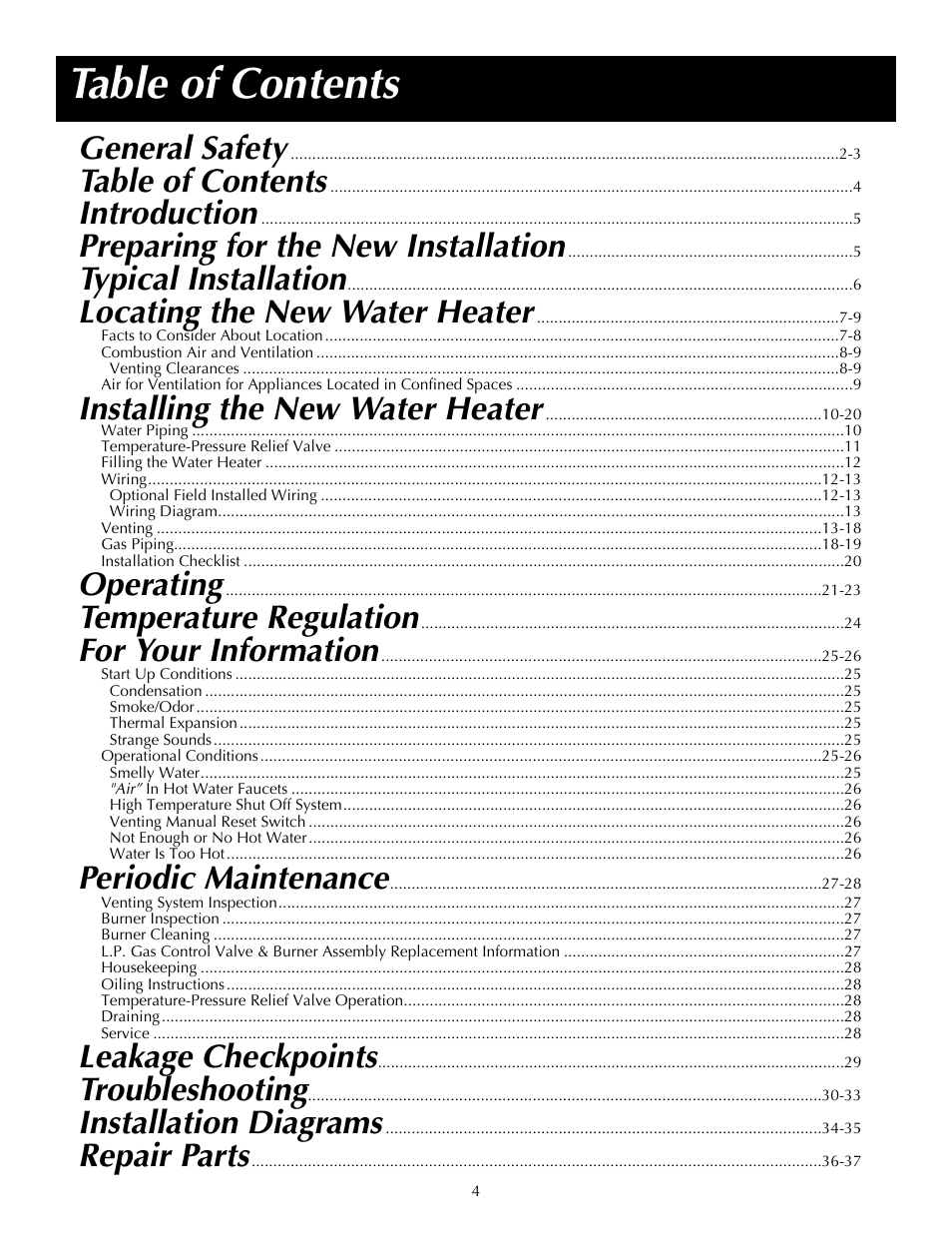 State SDV 75 70 NE/PE User Manual | Page 4 / 40