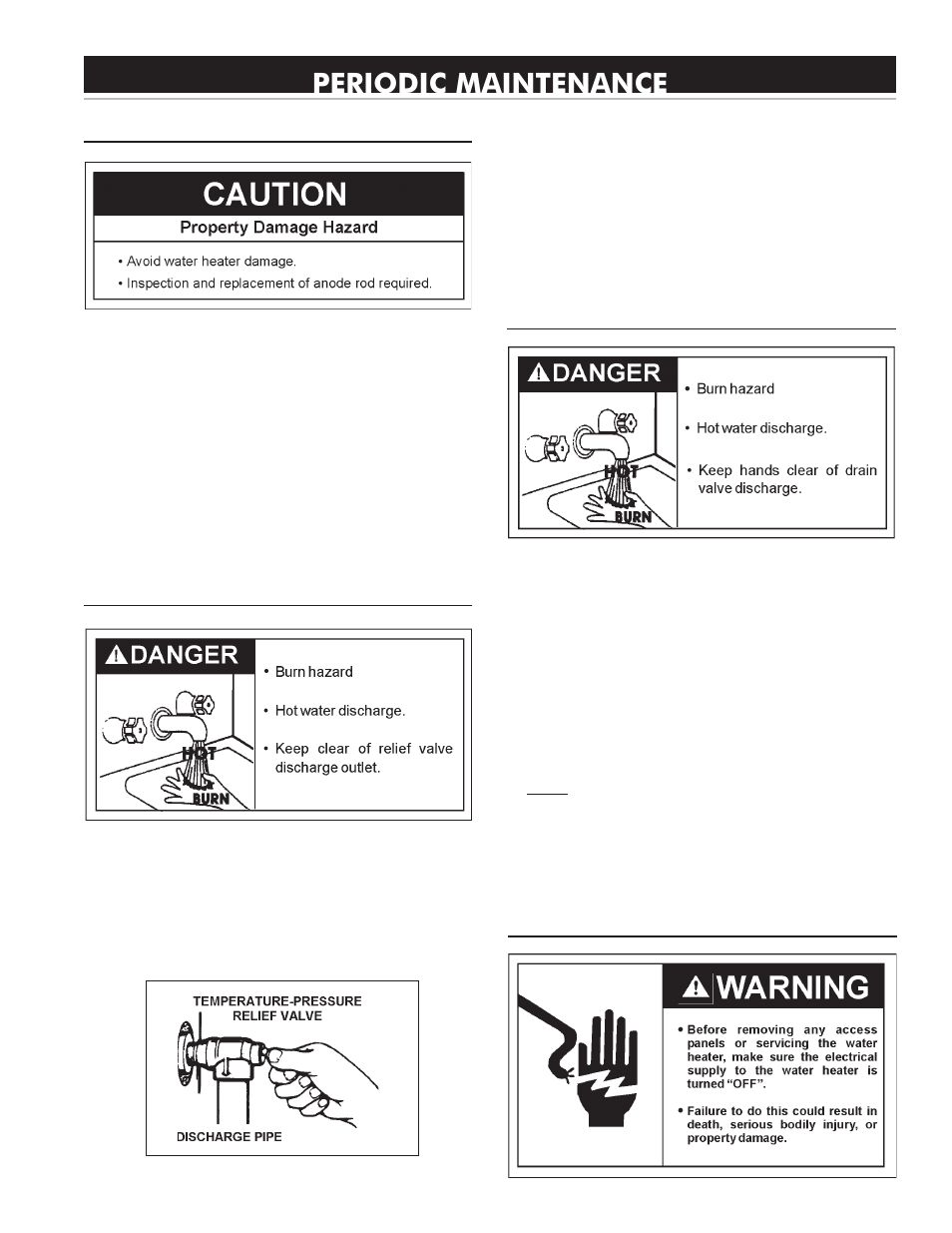 Periodic maintenance | State SCI 30 DHMS User Manual | Page 15 / 24