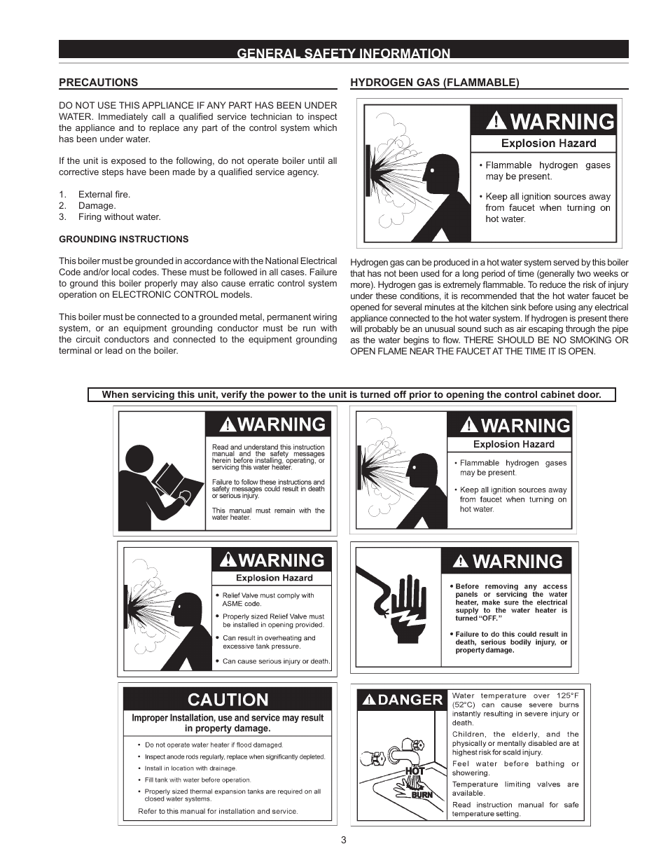 General safety information | State SW 37-670 User Manual | Page 3 / 20