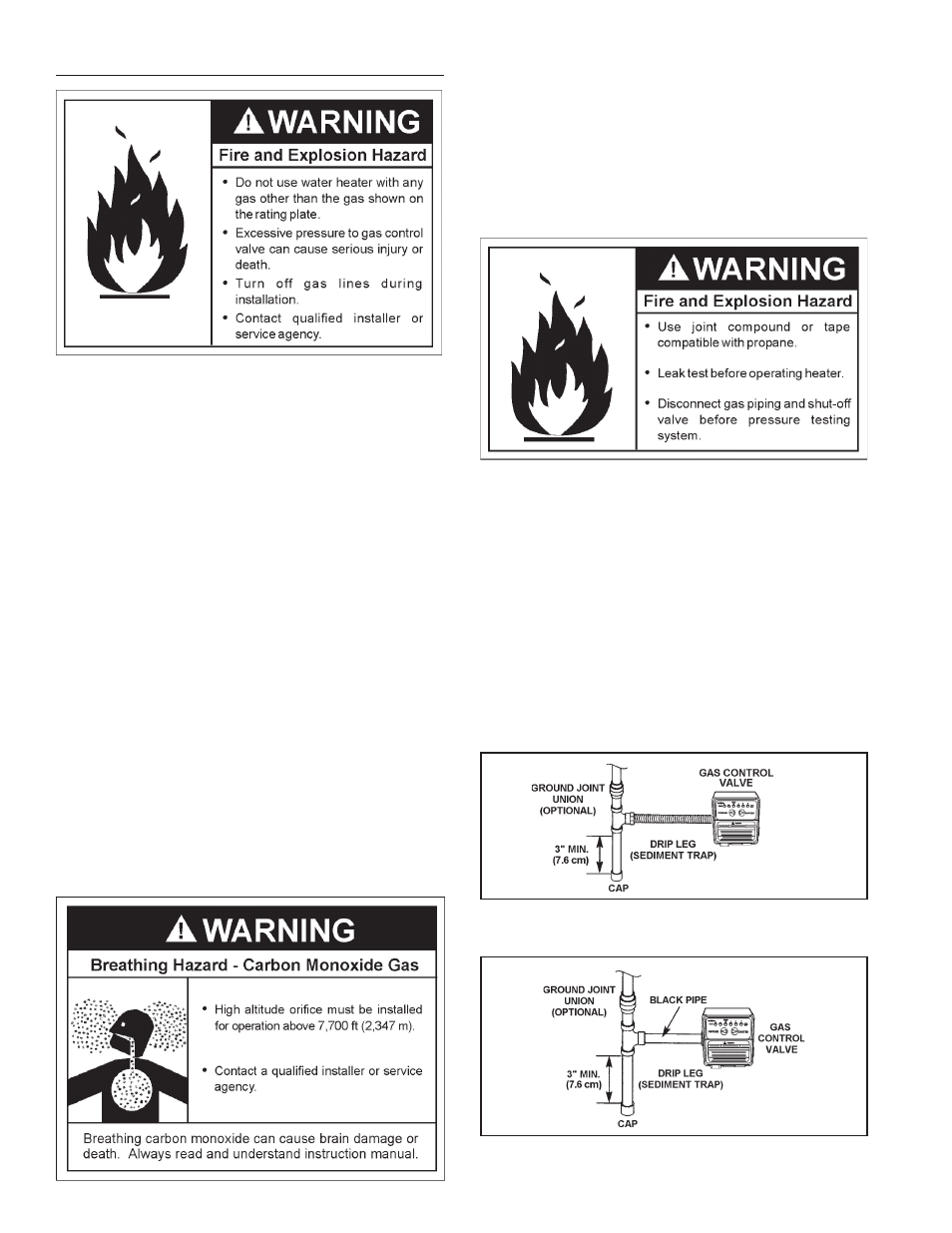 State Industries Residential Gas Water Heater User Manual | Page 12 / 32