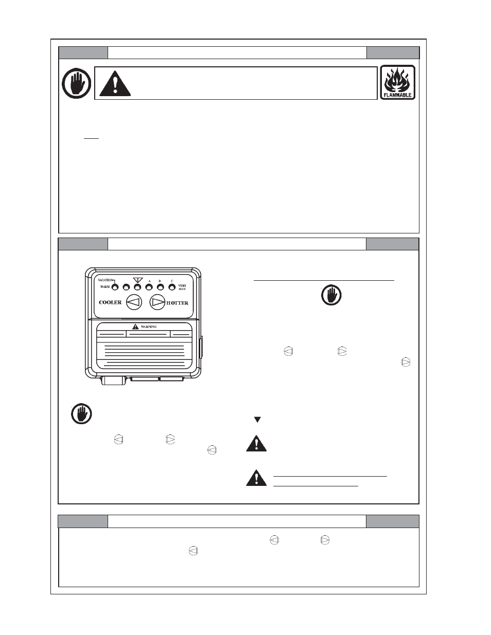 For your safety read before operating, Operating instructions, Warning | State Industries Residential Gas Water Heater User Manual | Page 20 / 32