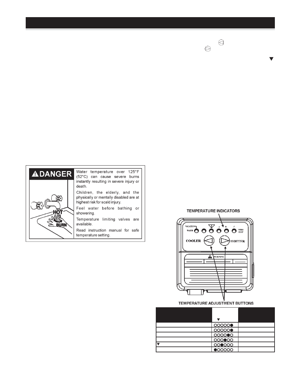 Temperature regulation | State Industries Residential Gas Water Heater User Manual | Page 21 / 32