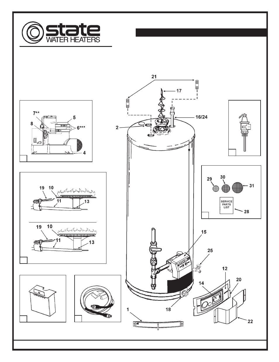 State Industries GS6 50 HRVIT 5 User Manual | 2 pages