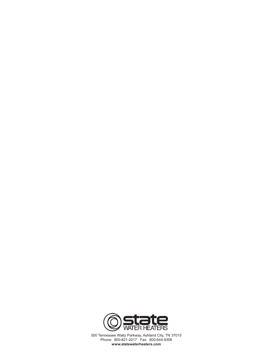 State Industries PCE 6-120 User Manual | Page 16 / 16