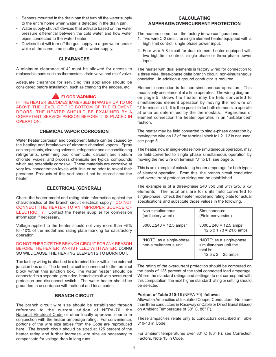State Industries PCE 6-120 User Manual | Page 4 / 16