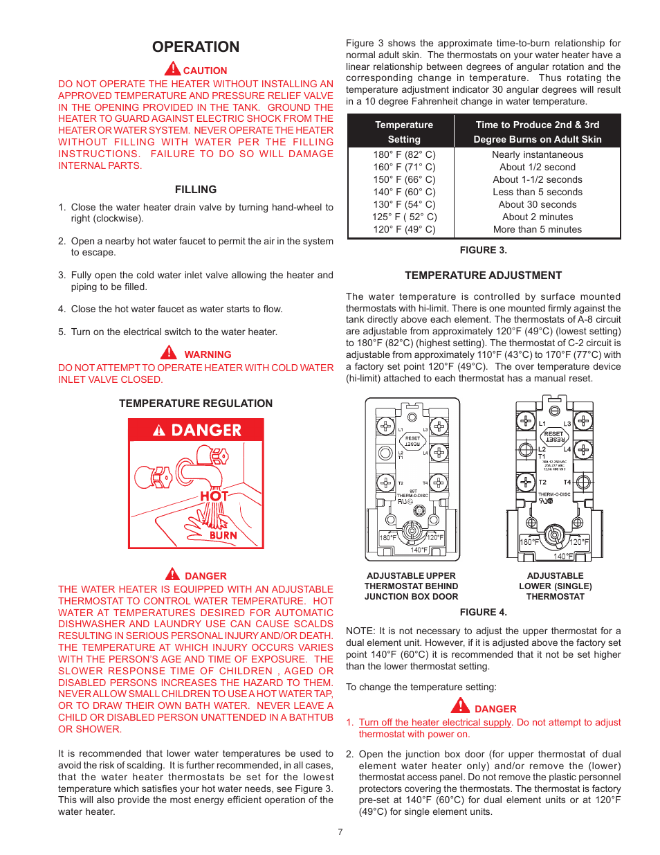Operation | State Industries PCE 6-120 User Manual | Page 7 / 16