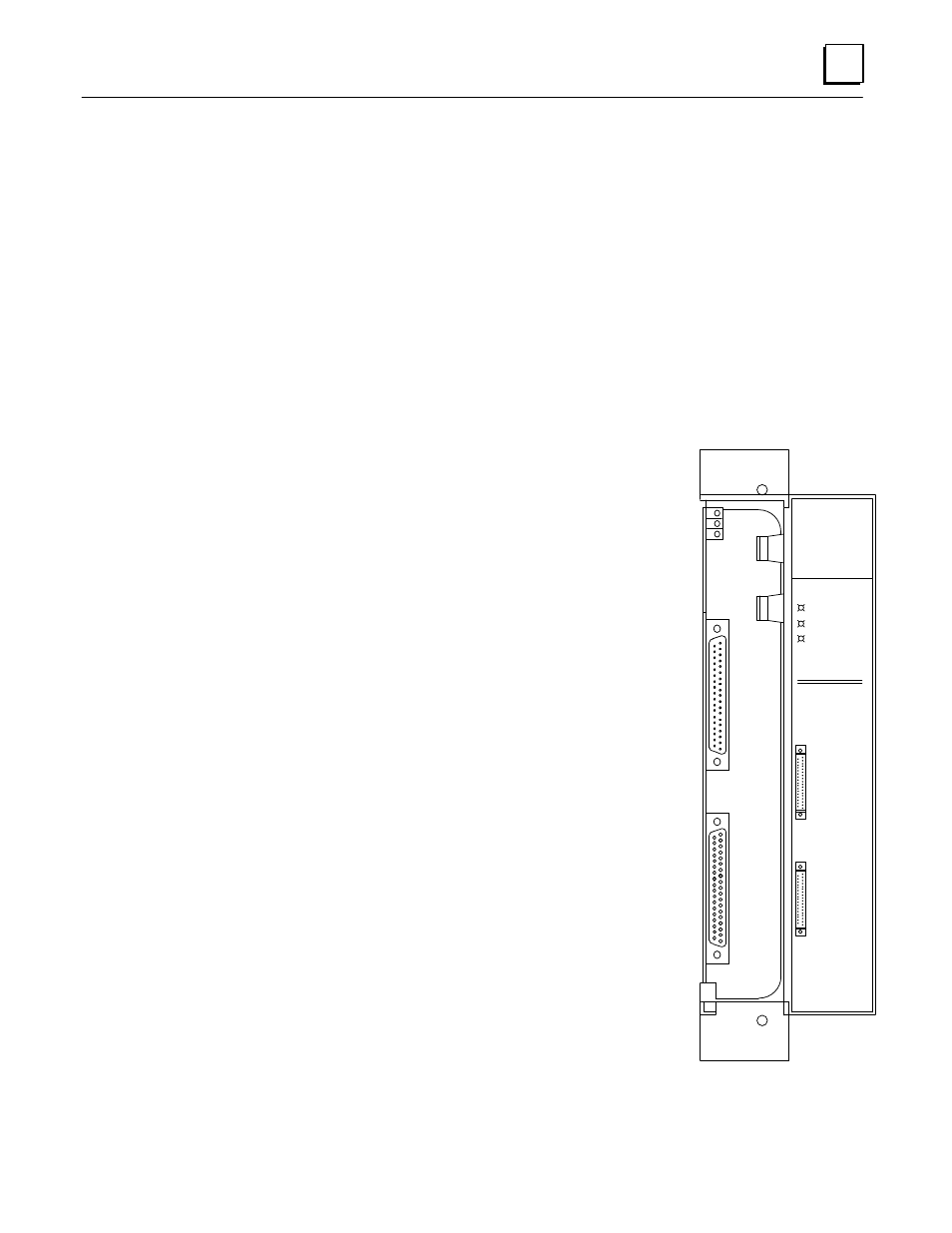 Btm connectors, Bus receiver module | State Industries FANUC GFK-0827 User Manual | Page 34 / 103