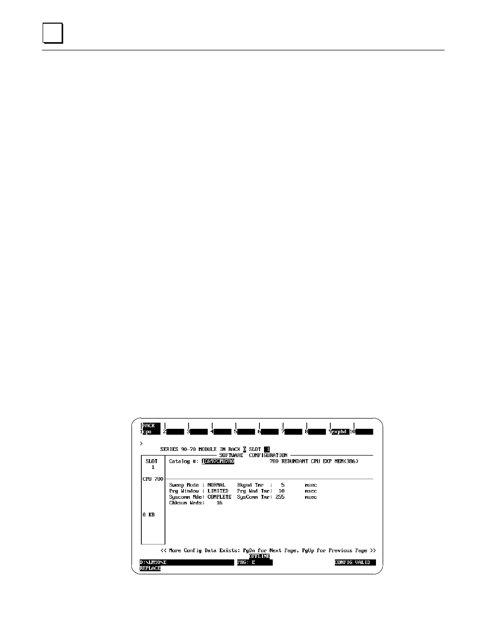 Redund type, Background window, Normal sweep mode | State Industries FANUC GFK-0827 User Manual | Page 45 / 103