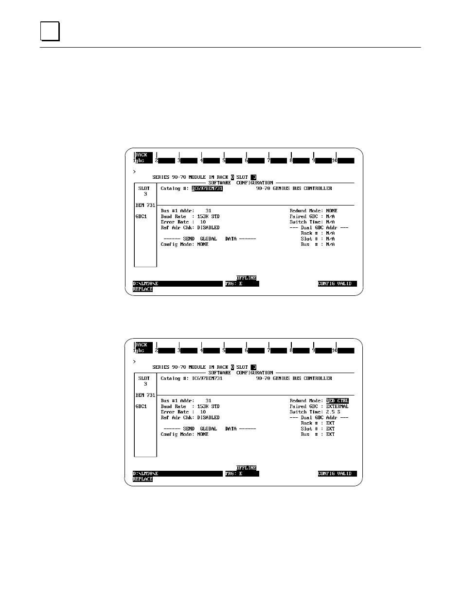 Configuration of a genius bus controller, Paired gbc parameter | State Industries FANUC GFK-0827 User Manual | Page 53 / 103