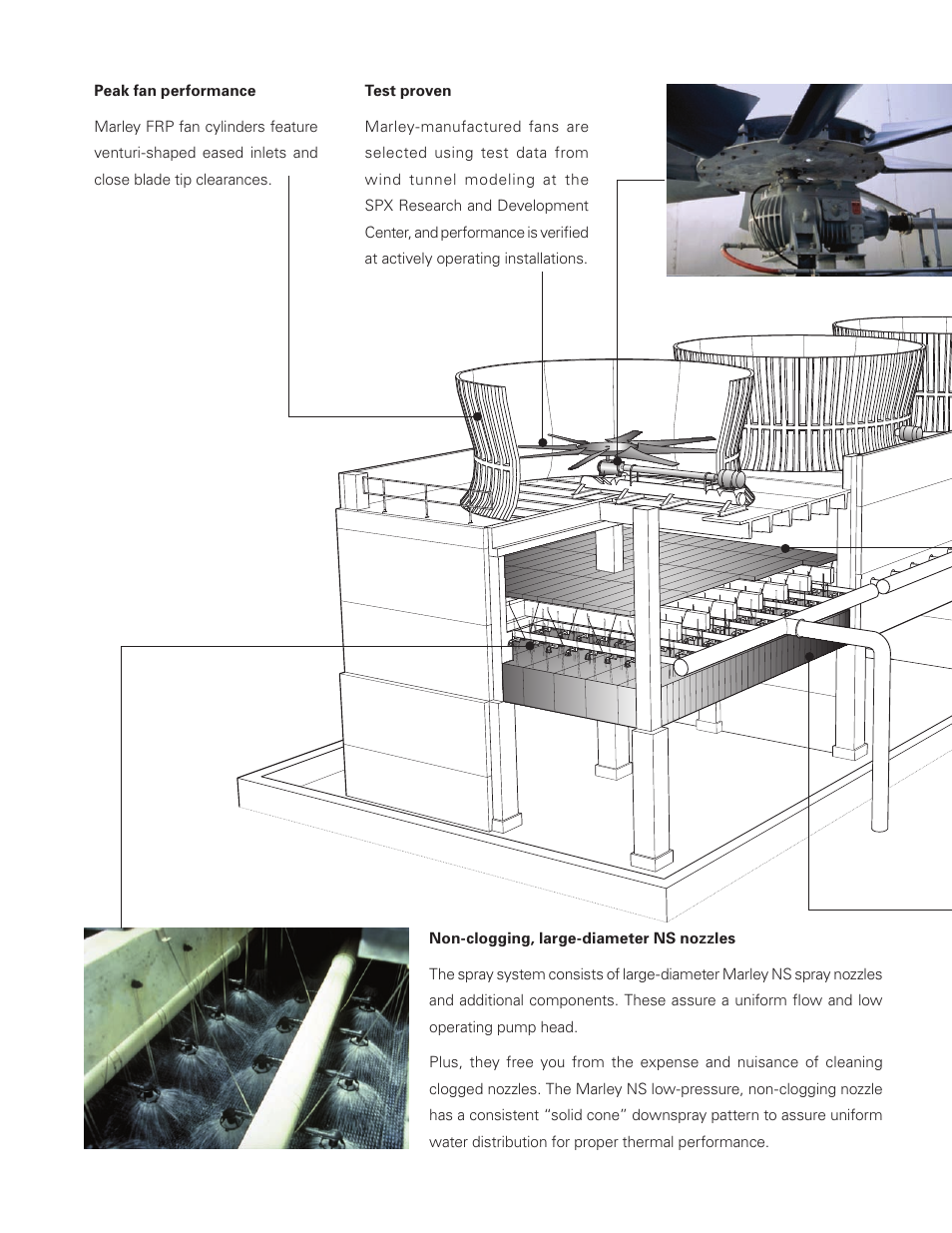 SPX Cooling Technologies Mechanical Draft Cooling Tower Class 800 User Manual | Page 4 / 8