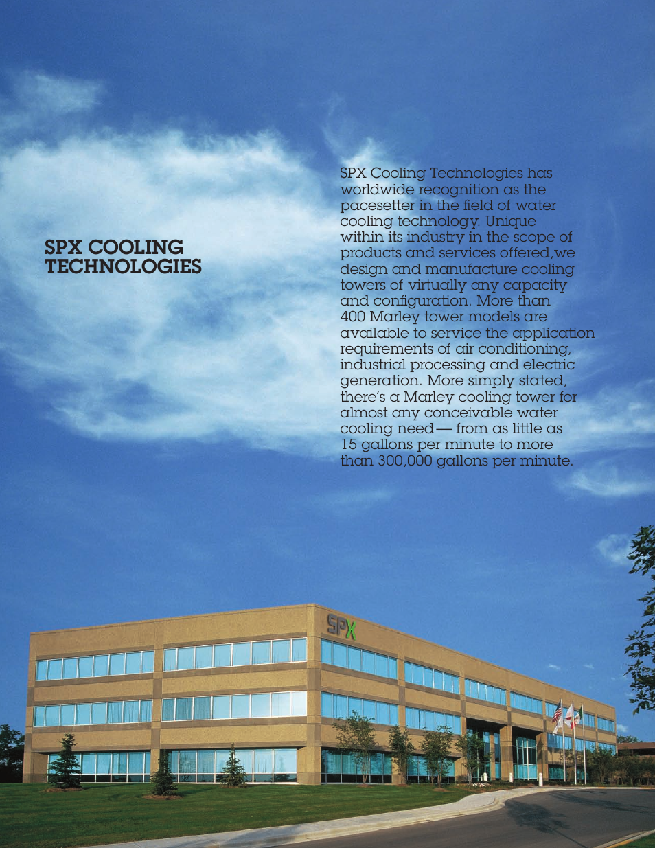 Spx cooling technologies | SPX Cooling Technologies CoolingTower Marley MS User Manual | Page 2 / 12