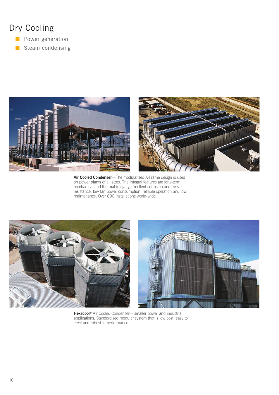 Dry cooling | SPX Cooling Technologies G-600 User Manual | Page 10 / 16