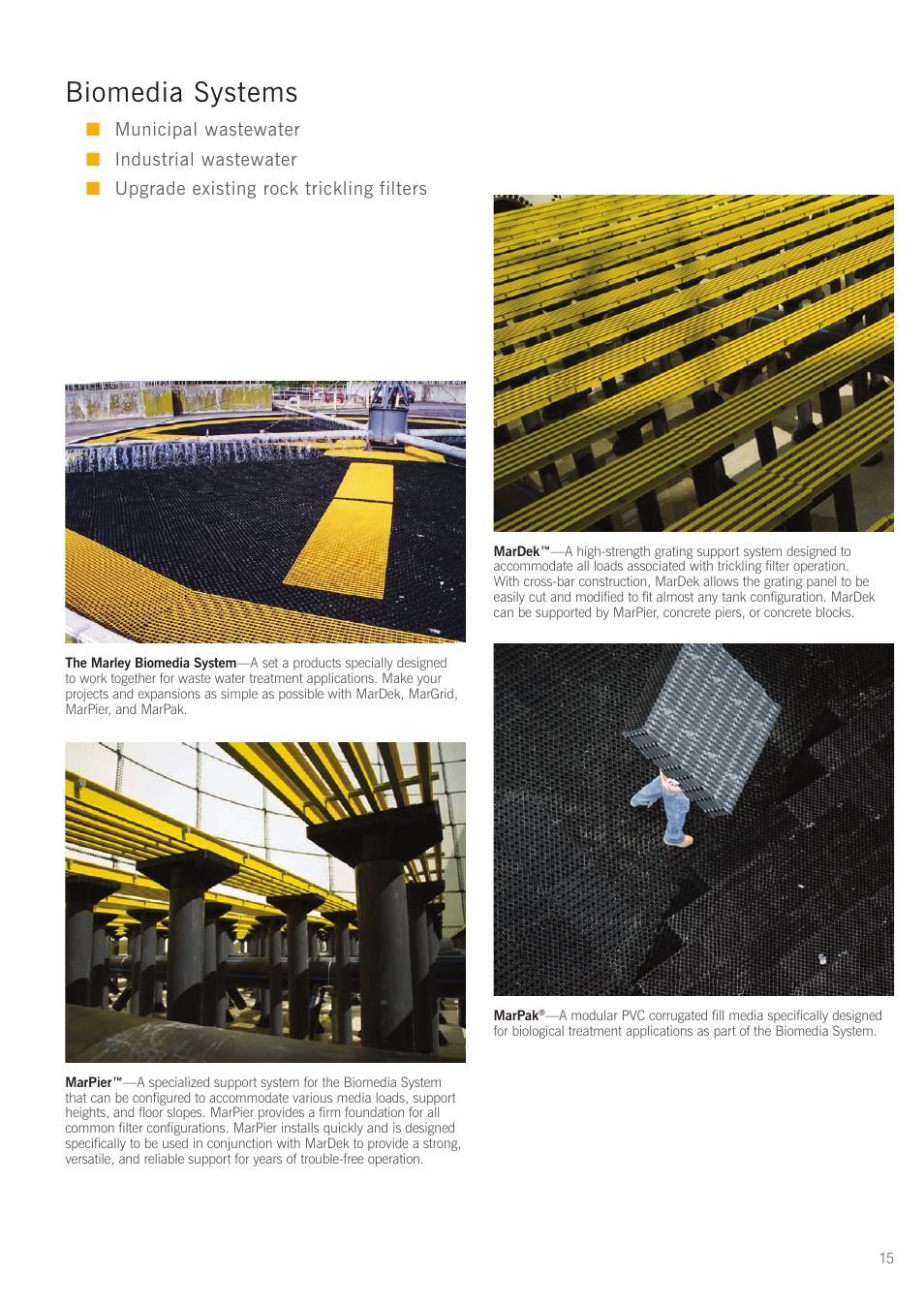 Biomedia systems | SPX Cooling Technologies G-600 User Manual | Page 15 / 16