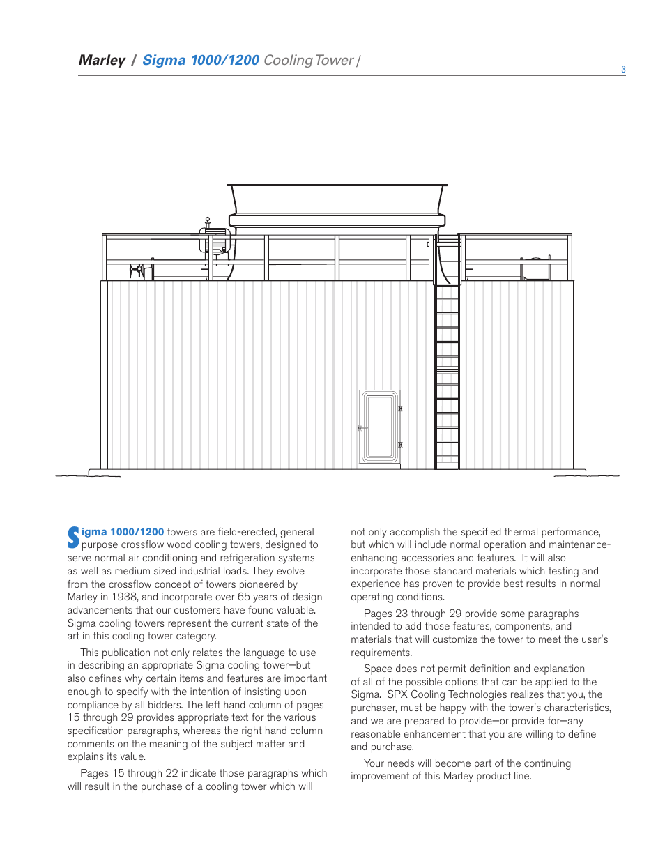 SPX Cooling Technologies 1000 User Manual | Page 3 / 32