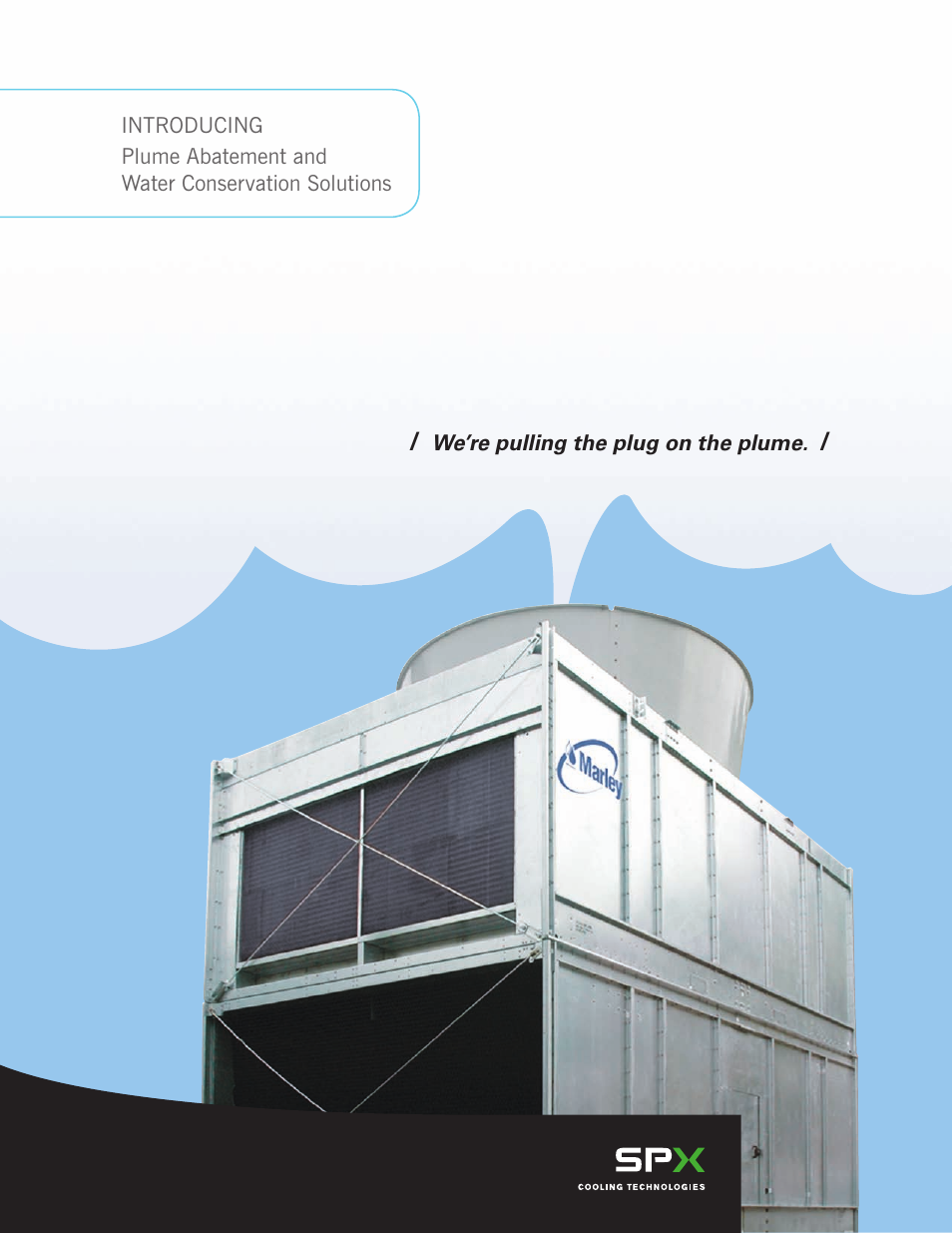 SPX Cooling Technologies Hybrid Cooling Towers User Manual | 4 pages