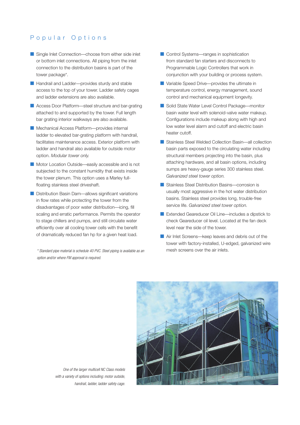 SPX Cooling Technologies Cooling Tower Marley NC Class User Manual | Page 7 / 8