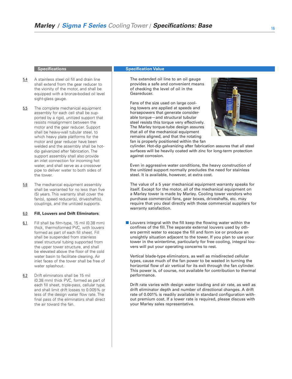 SPX Cooling Technologies Evaporative Air Cooler FSIG-TS-08A User Manual | Page 16 / 30