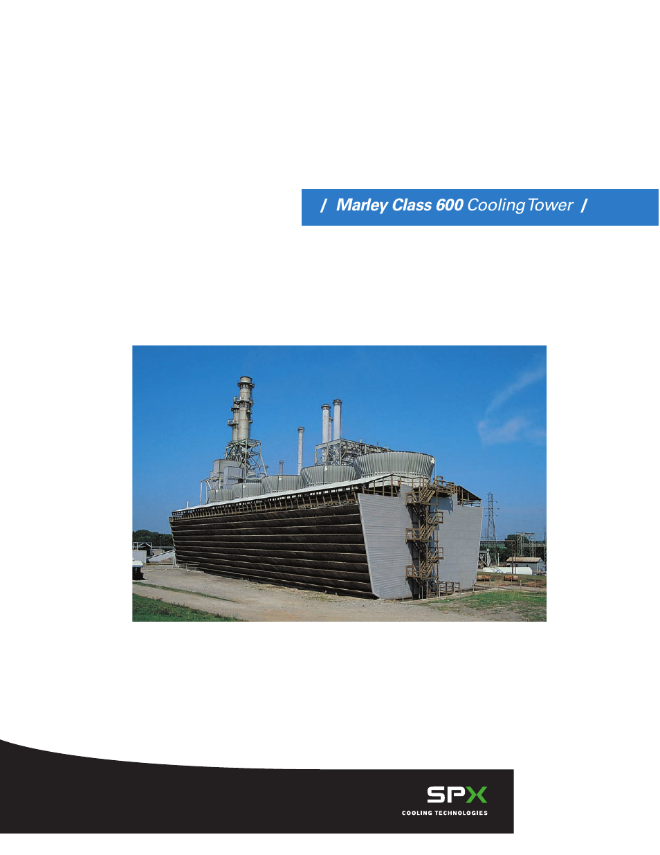 SPX Cooling Technologies Cooling Tower 600 User Manual | 12 pages