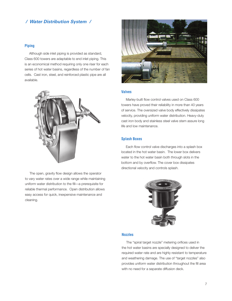 SPX Cooling Technologies Cooling Tower 600 User Manual | Page 7 / 12